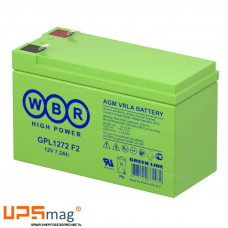 Аккумулятор WBR 12V 7,2Ah [GP1272]